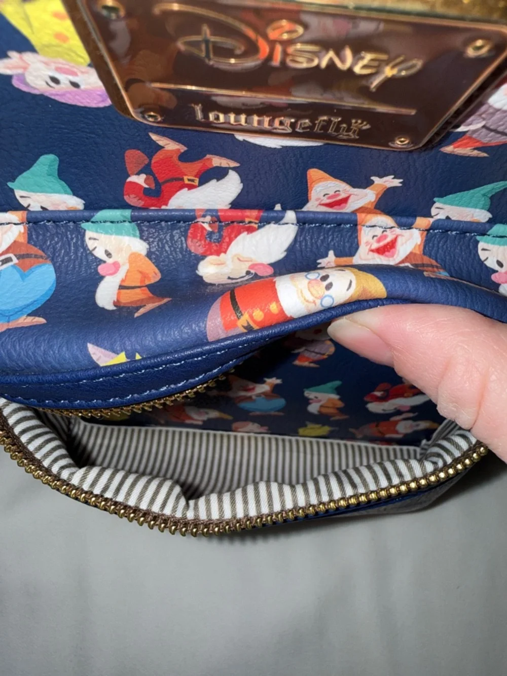 Loungefly Disney Seven Dwarfs Mini Backpack - Picture 9 of 10